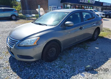 2015 Nissan Sentra Fe+ S/S/Sl/Sr/Sv from USA, damaged, VIN 3N1AB7AP0FL638685